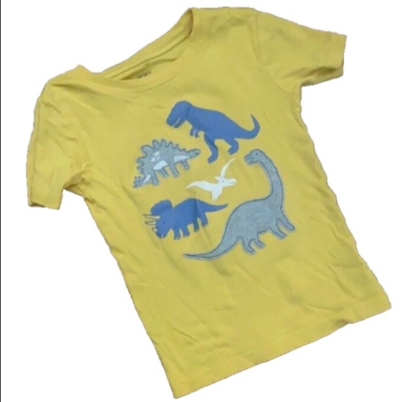 Carter's Other - Carter’s Yellow Dinosaur TEE Shirt SZ 7